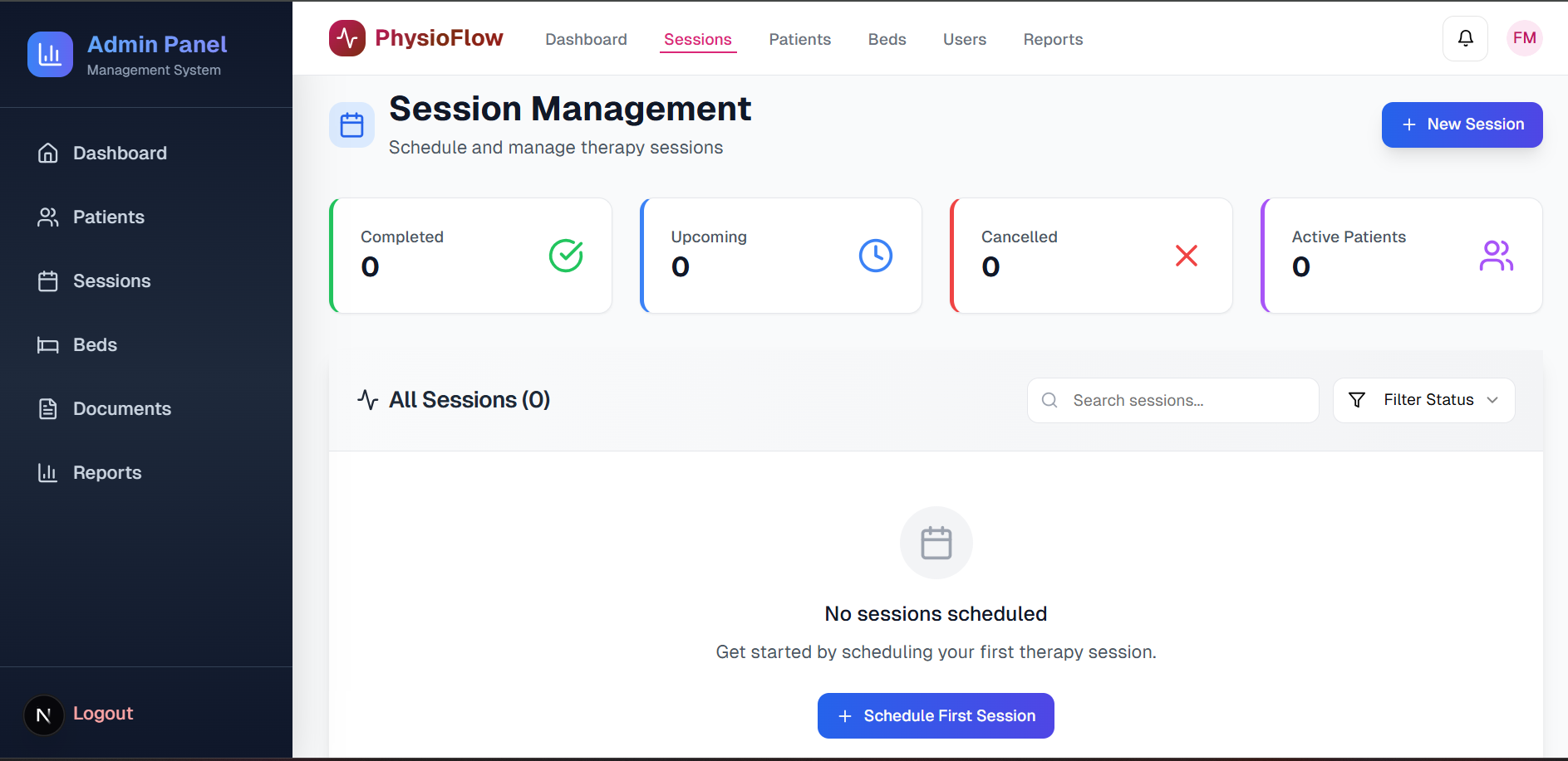 Admin Sessions