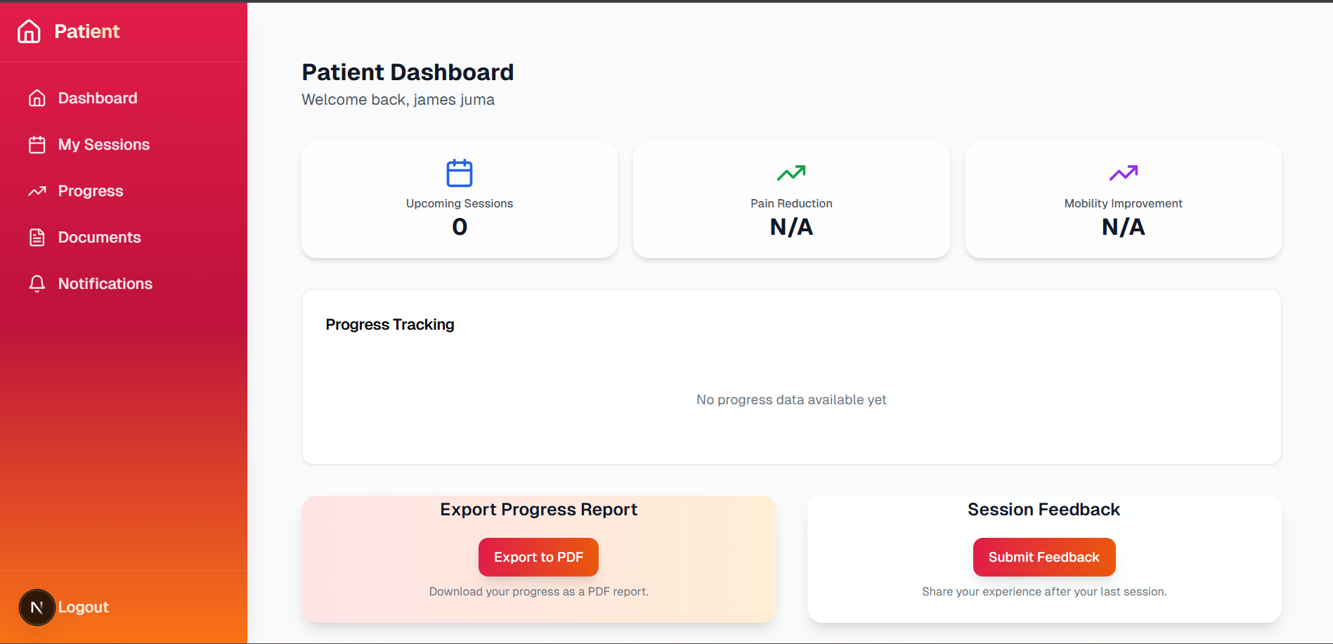 Patient Dashboard